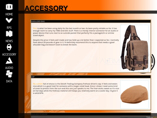 accessory screenshot