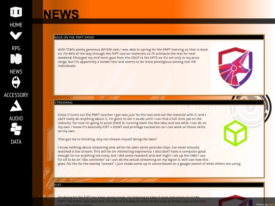 news screenshot