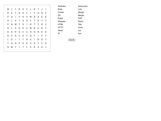 index screenshot