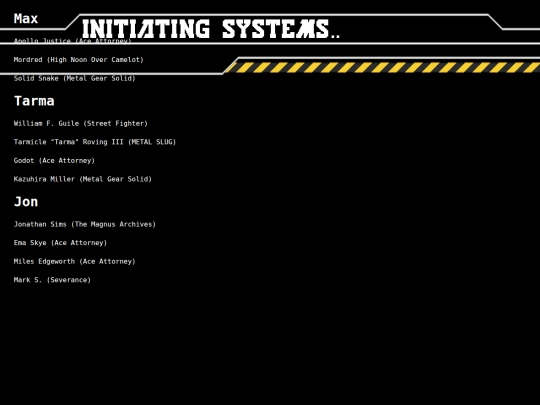 kintypes screenshot