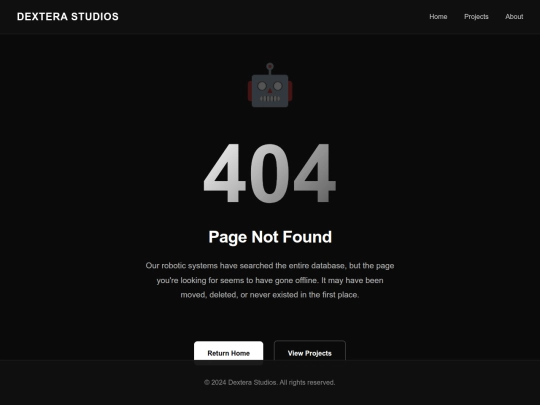 not_found screenshot