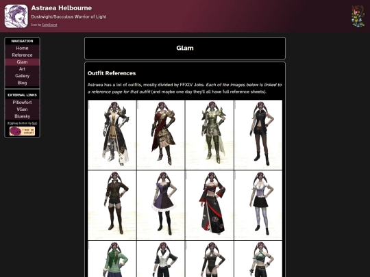 astraea/glam screenshot