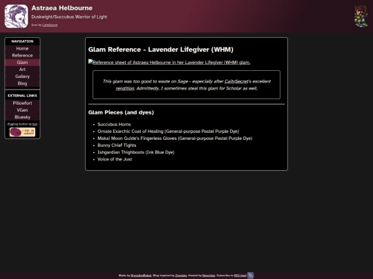 astraea/glam/whm-lavender-lifegiver screenshot