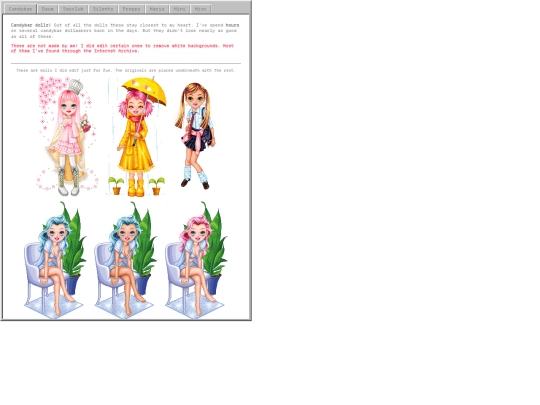 dollz-content screenshot