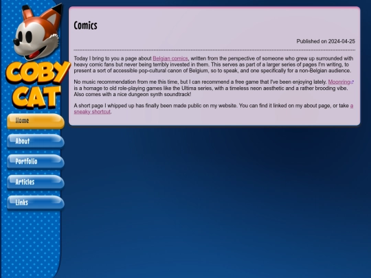 blog/comics screenshot