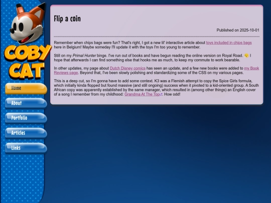blog/flip-a-coin screenshot
