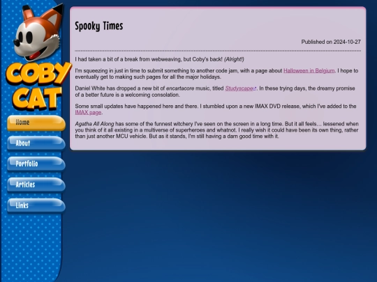 blog/spooky-times screenshot