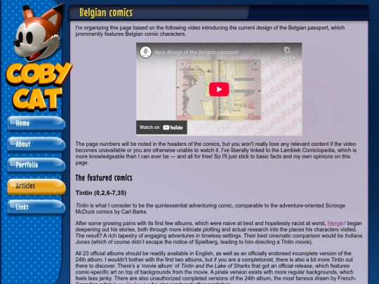 comics/belgium screenshot