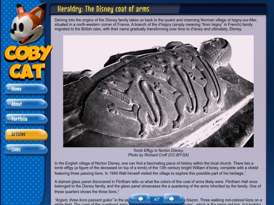 heraldry/disney screenshot