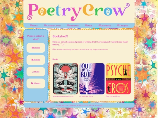 bookshelf screenshot
