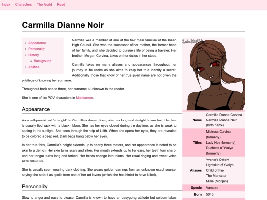 characters/carmilla screenshot