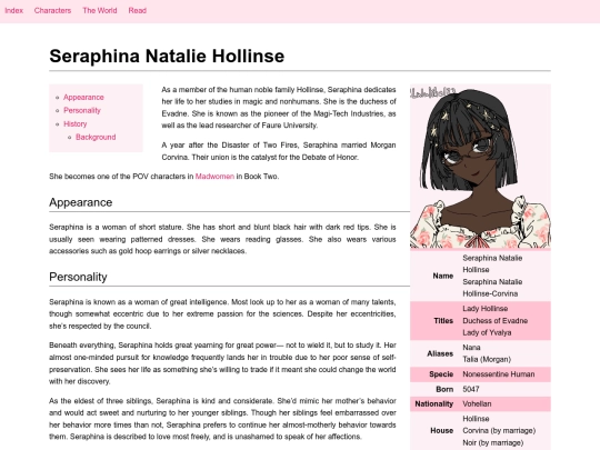 characters/seraphina screenshot