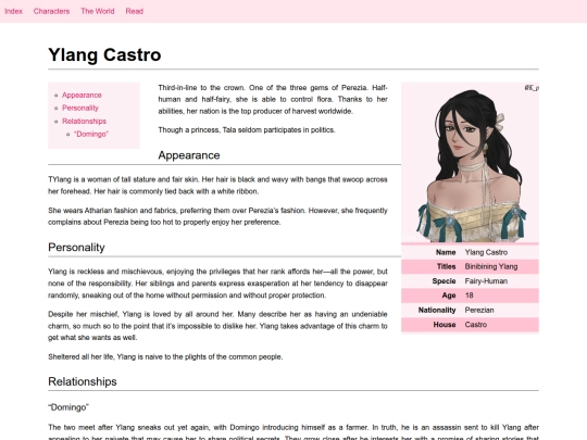 characters/ylang screenshot