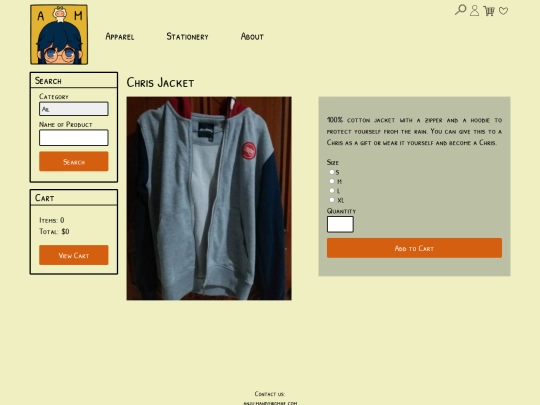 chrisjacket screenshot