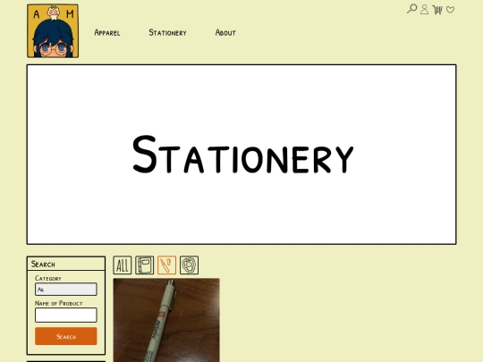 pens screenshot
