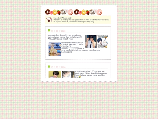 diary screenshot