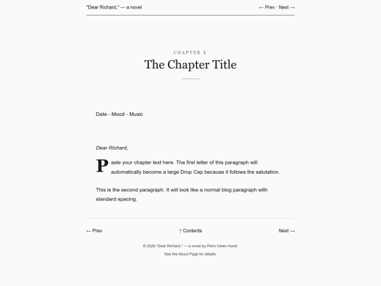pages/Chapter-Page-Template screenshot