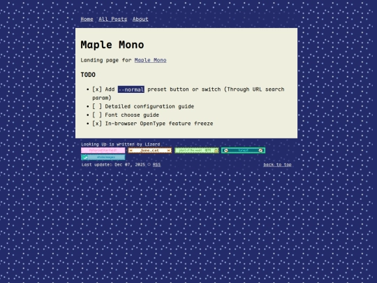 assets/fonts/maple-font-page-main/README screenshot