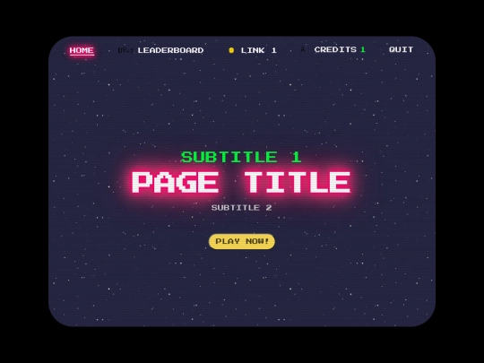 spaceshooter screenshot