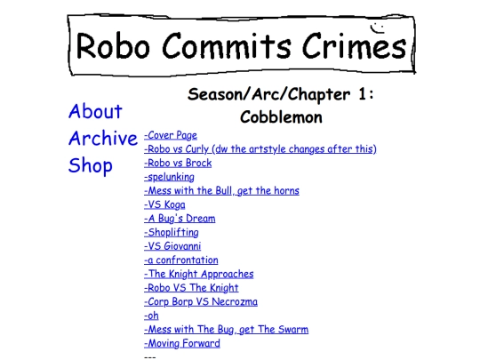 archive screenshot