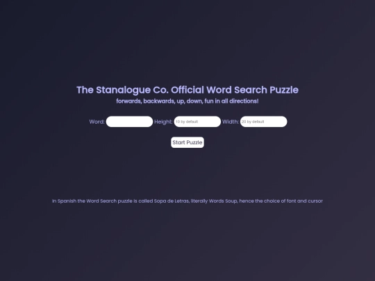 word search/sopa screenshot