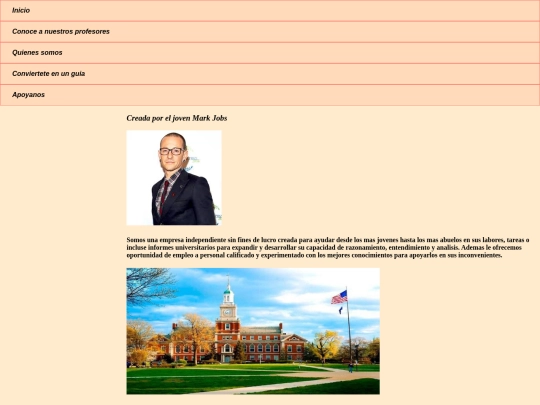 QuienesSomos screenshot