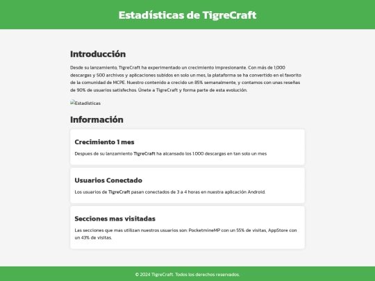 Estadísticas screenshot