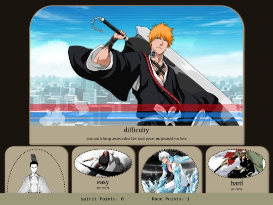 CYOA screenshot