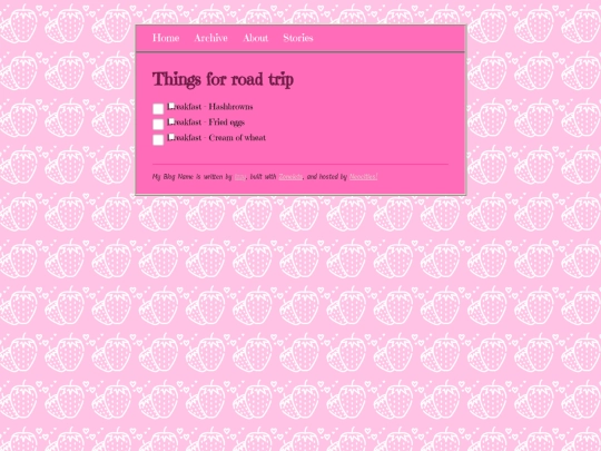 posts/Things-for-road-trip screenshot