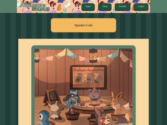 spindas-cafe screenshot