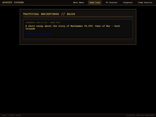 blog screenshot