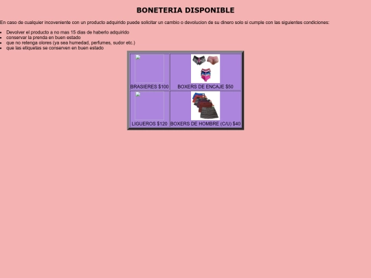 rafita's/boneteria screenshot