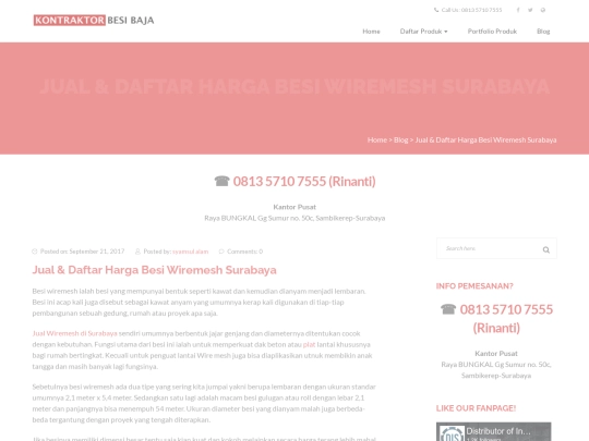 jual-wiremesh-surabaya screenshot