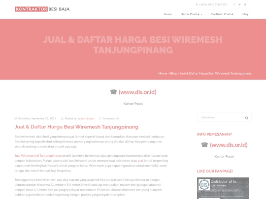 jual-wiremesh-tanjungpinang screenshot