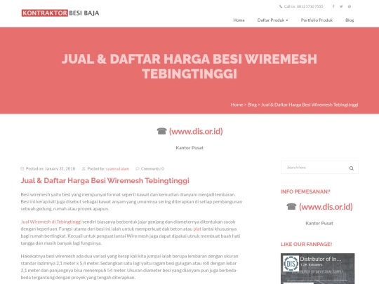 jual-wiremesh-tebingtinggi screenshot
