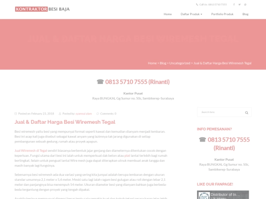jual-wiremesh-tegal screenshot
