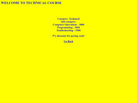 Technical screenshot