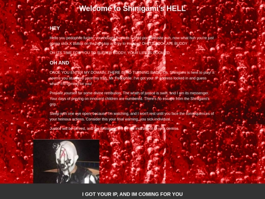 darkweb/shinigami screenshot