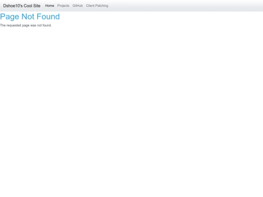 not_found screenshot