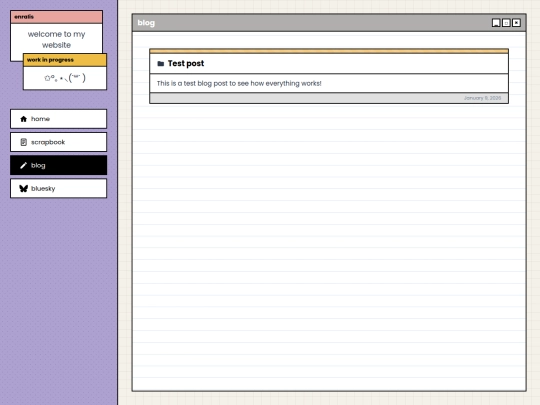 blog screenshot