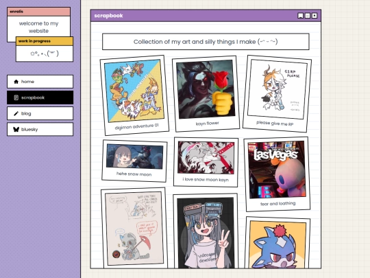 scrapbook screenshot