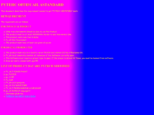 pytech screenshot