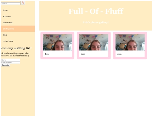 photogallery screenshot