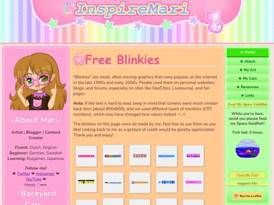 goodies-blinkies screenshot