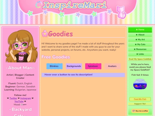 goodies screenshot