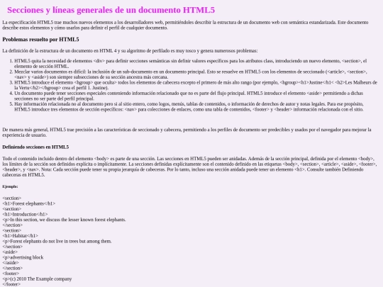 mod1_oblig/Secciones y líneas generales de un documento HTML5. screenshot