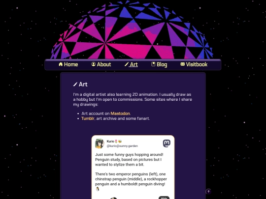 homepage/art screenshot