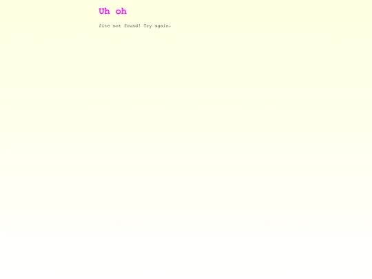not_found screenshot