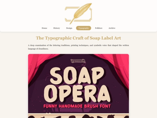typography screenshot