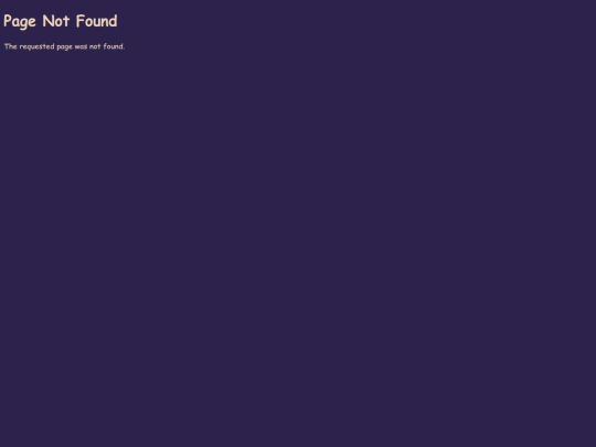 not_found screenshot